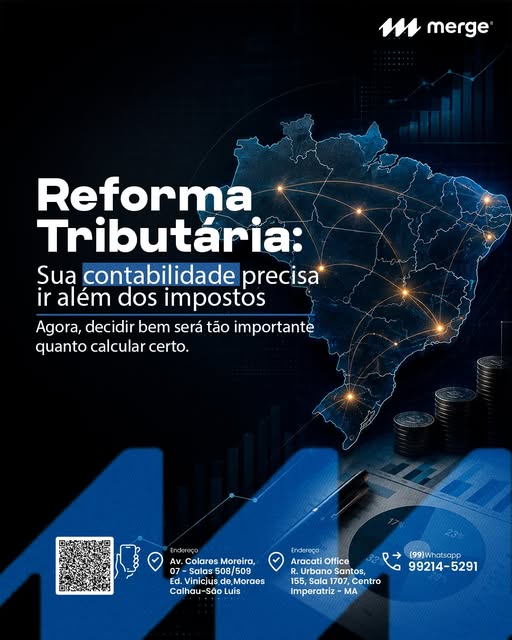 Conteúdo da Merge sobre Reforma Tributária